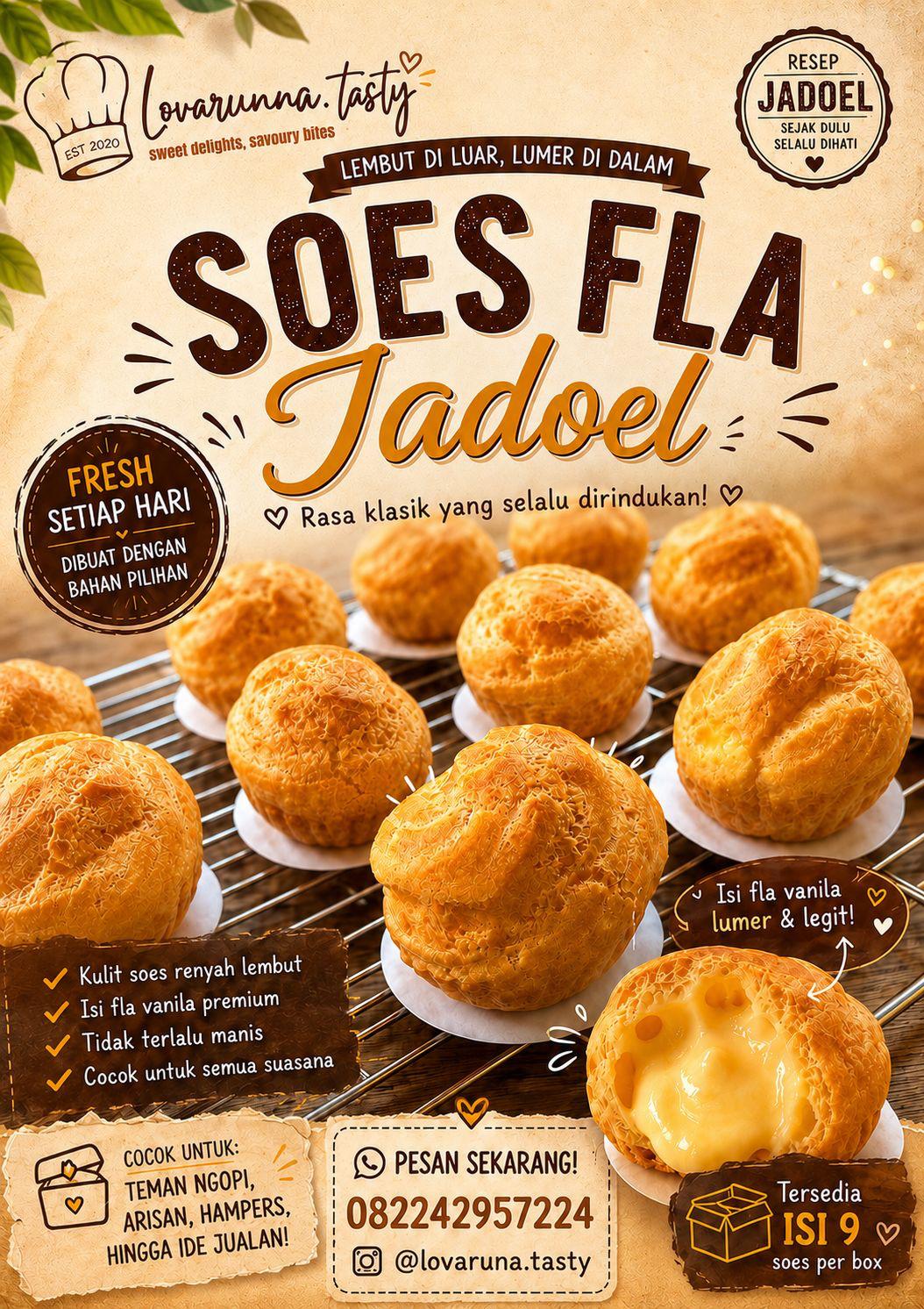 Kue Sus (20 Pcs)